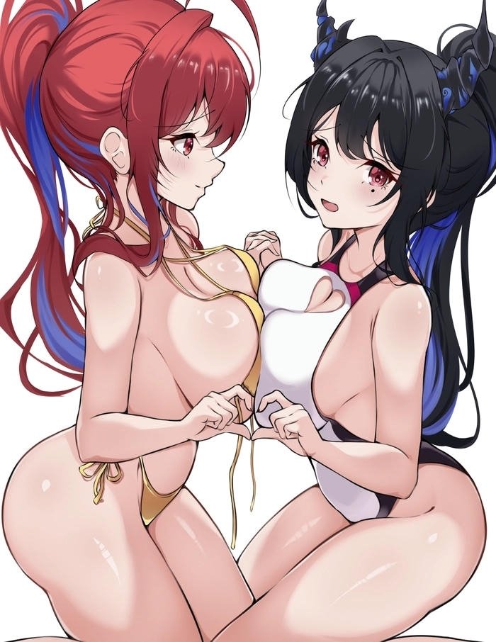 ảnh anime bách hợp R34 40