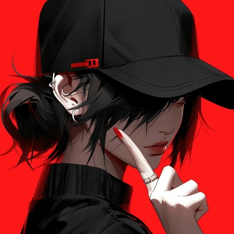 Avatar anime nữ ngầu lạnh lùng 3