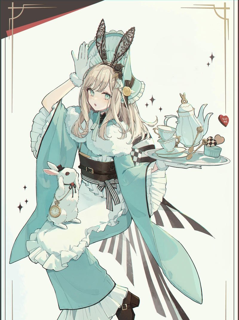 thỏ anime 17