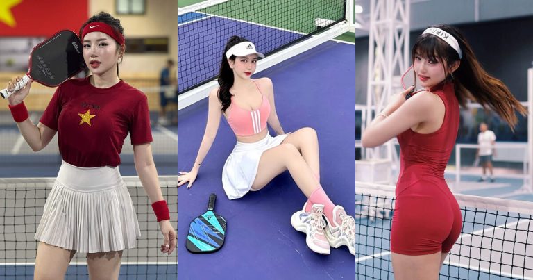 anh gai xinh pickleball
