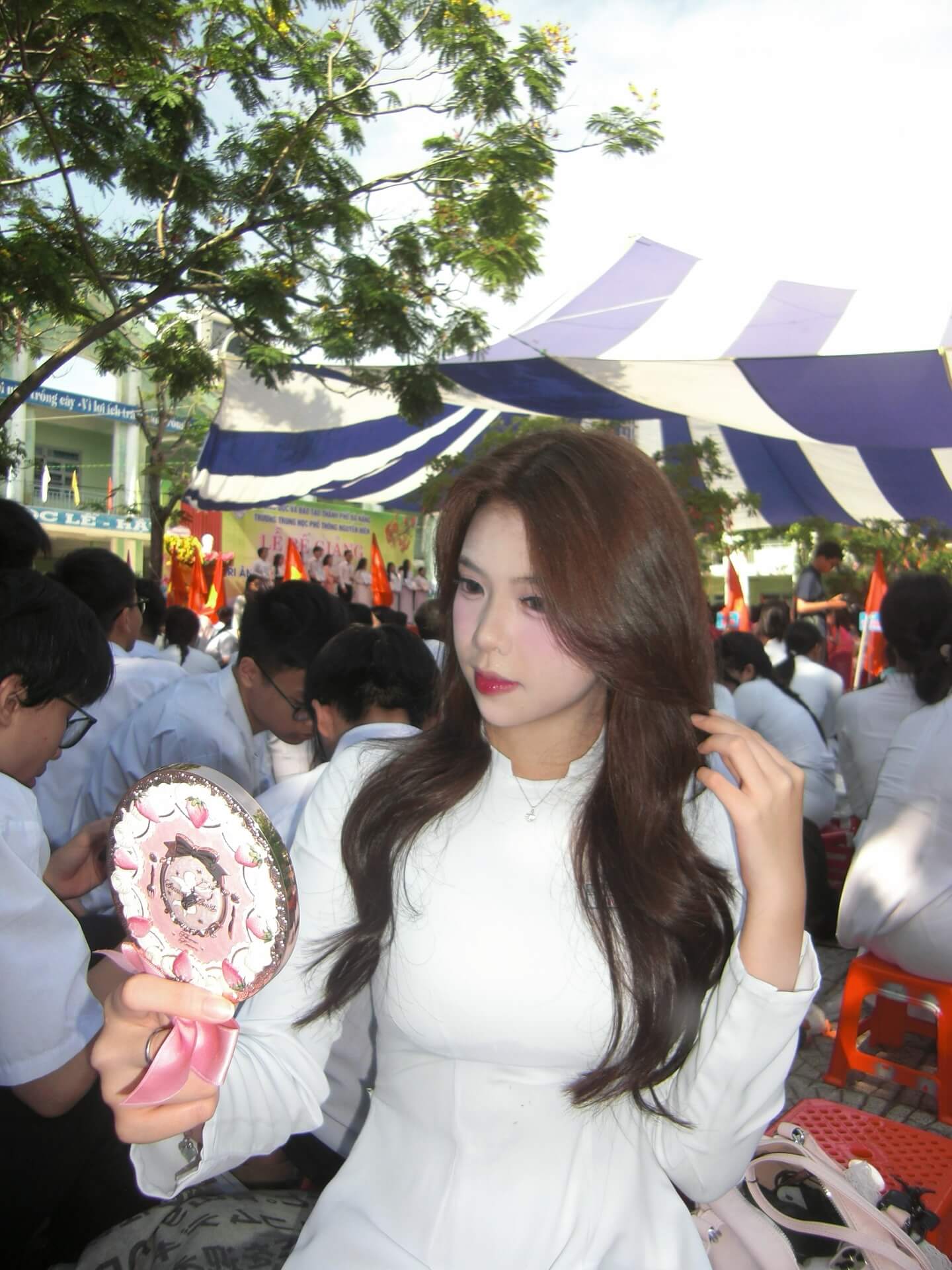 nữ sinh áo dài 9