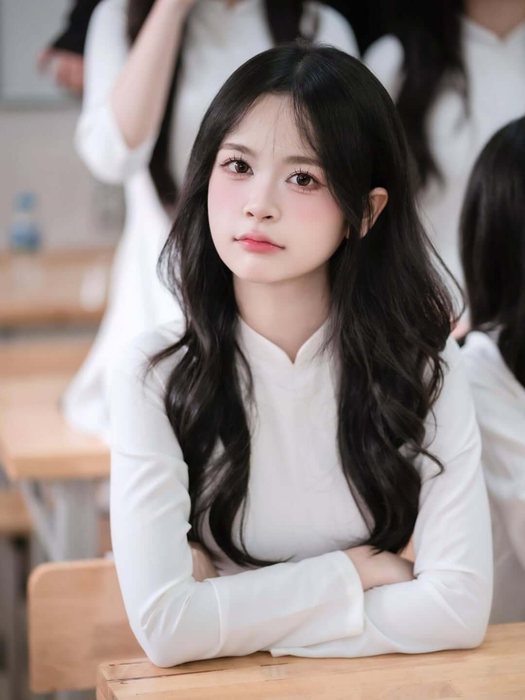 nữ sinh áo dài 21