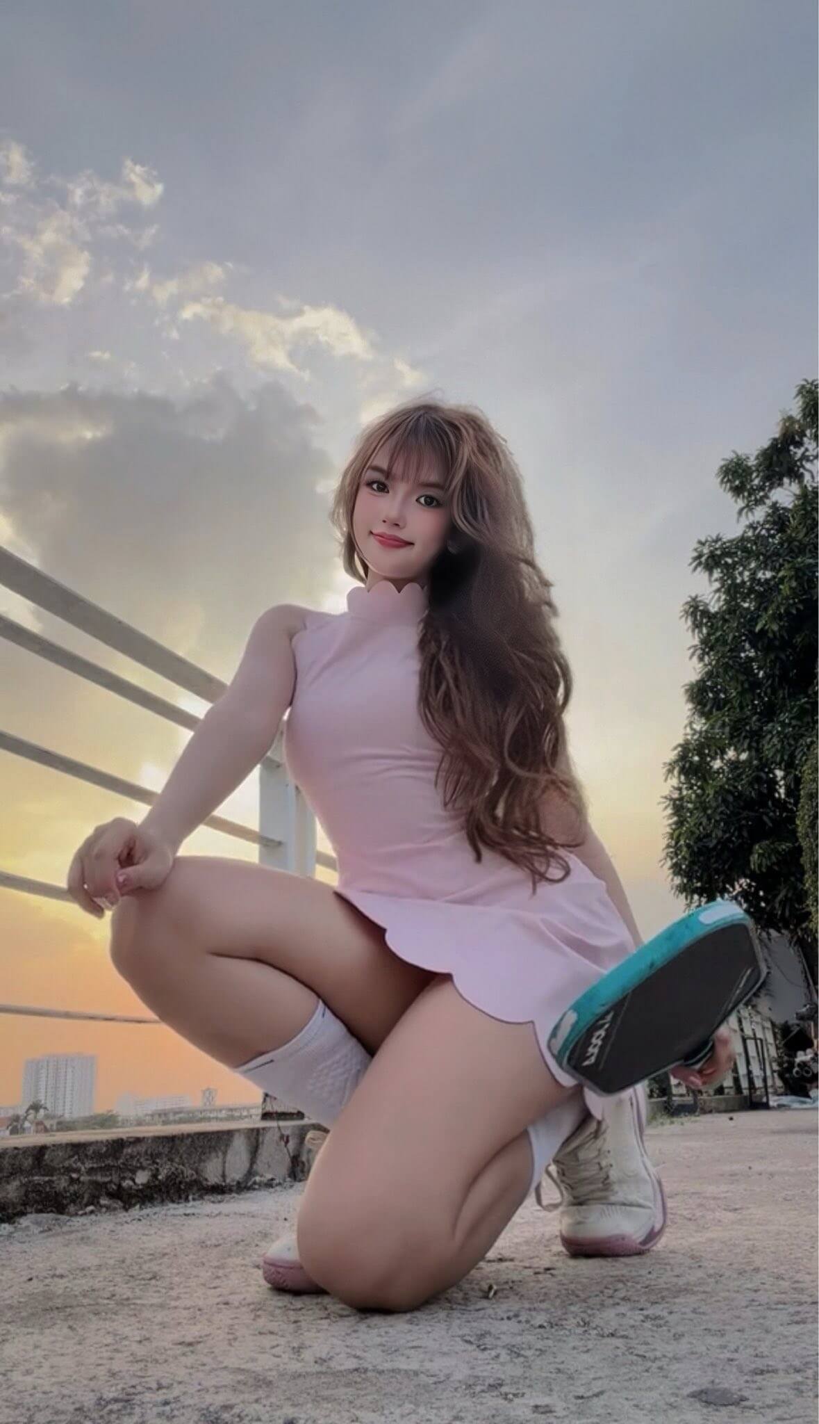 gái xinh pickleball 1
