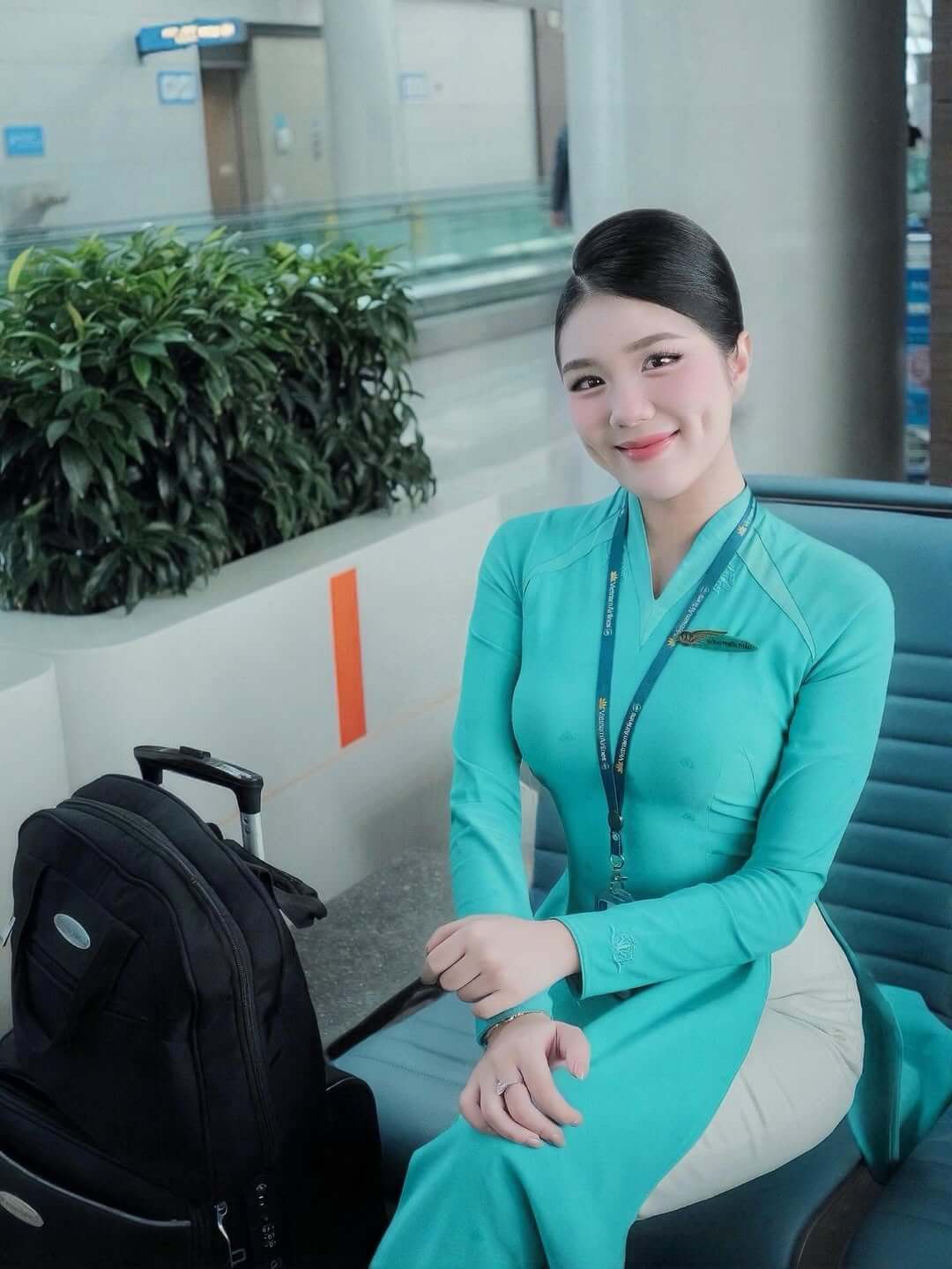 tiếp viên Vietnam Airline xinh đẹp 1