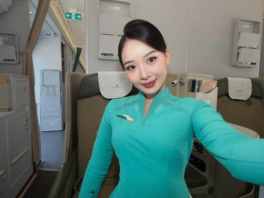 tiếp viên Vietnam Airline xinh đẹp 2