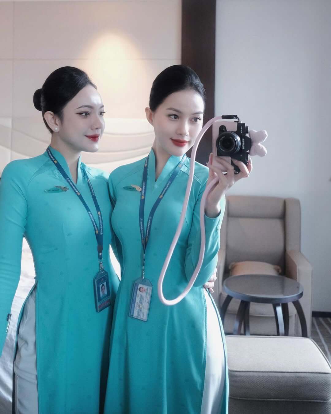 tiếp viên Vietnam Airline xinh đẹp 7