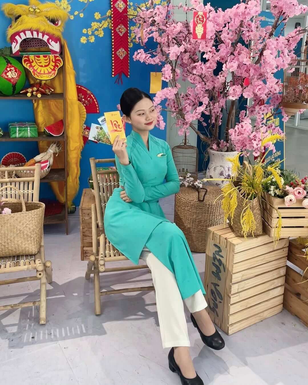 tiếp viên Vietnam Airline xinh đẹp 8