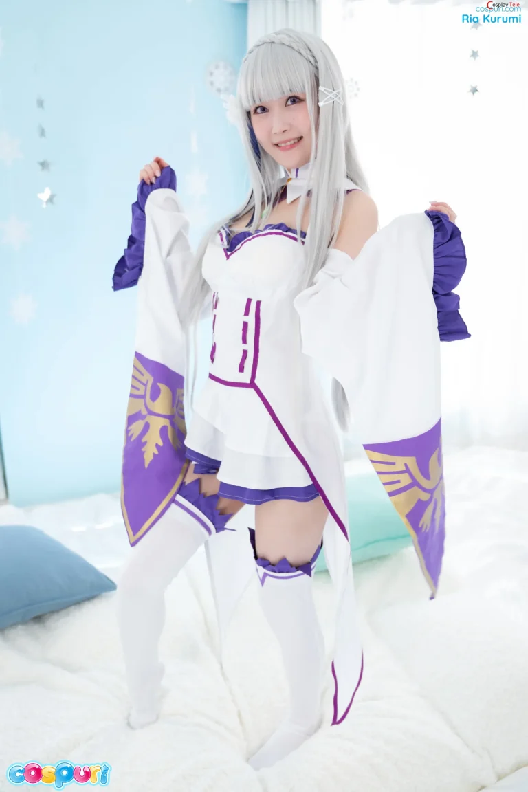 Ria Kurumi cosplay Emilia ReZero 1 result scaled 3
