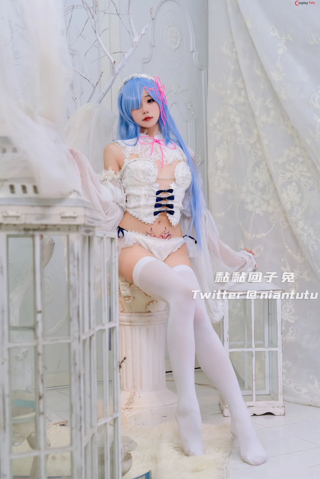 Yaokoututu cosplay Rem Bride 17