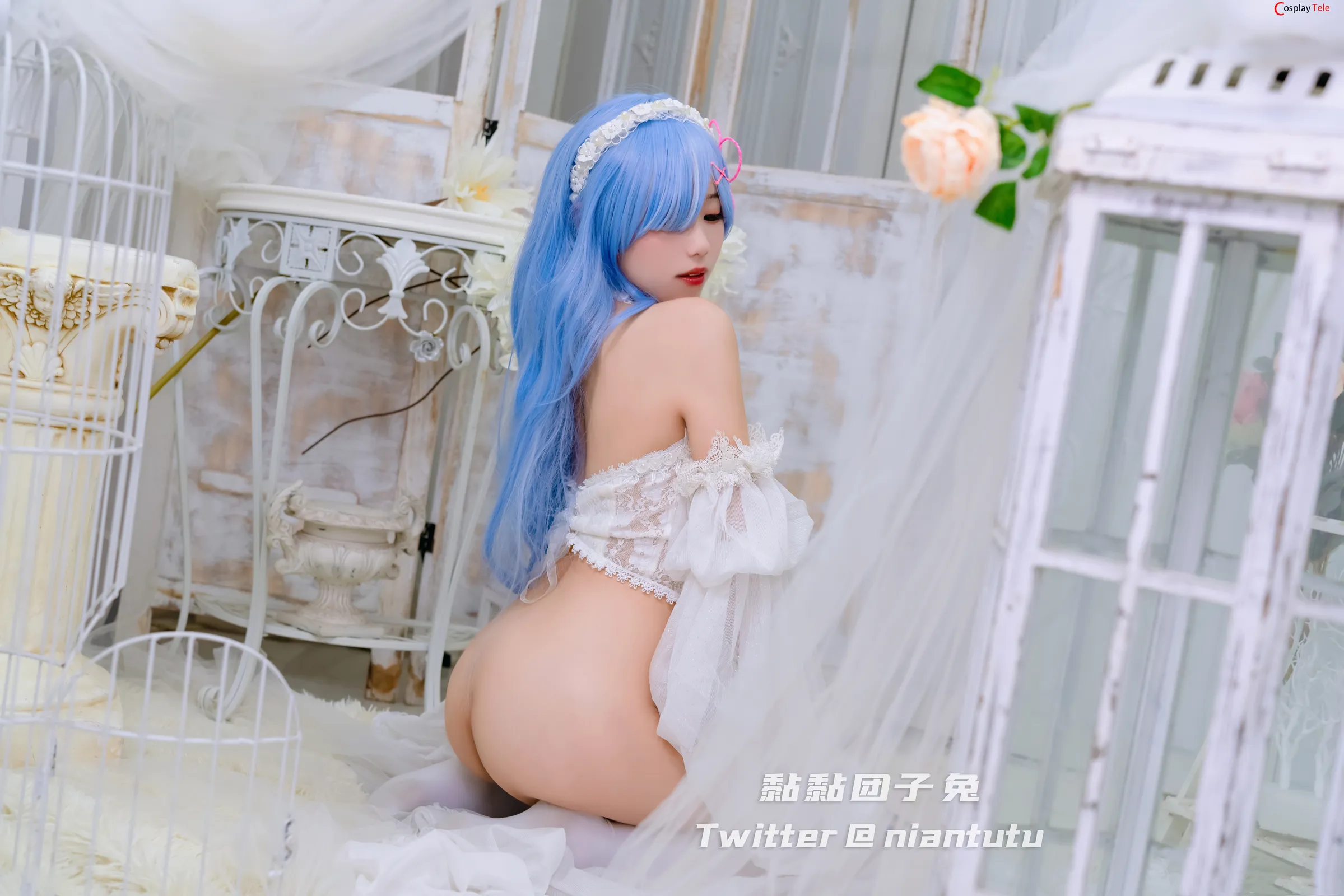 Yaokoututu cosplay Rem Bride 31