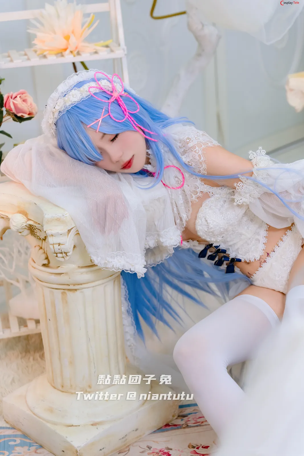 Yaokoututu cosplay Rem Bride 6