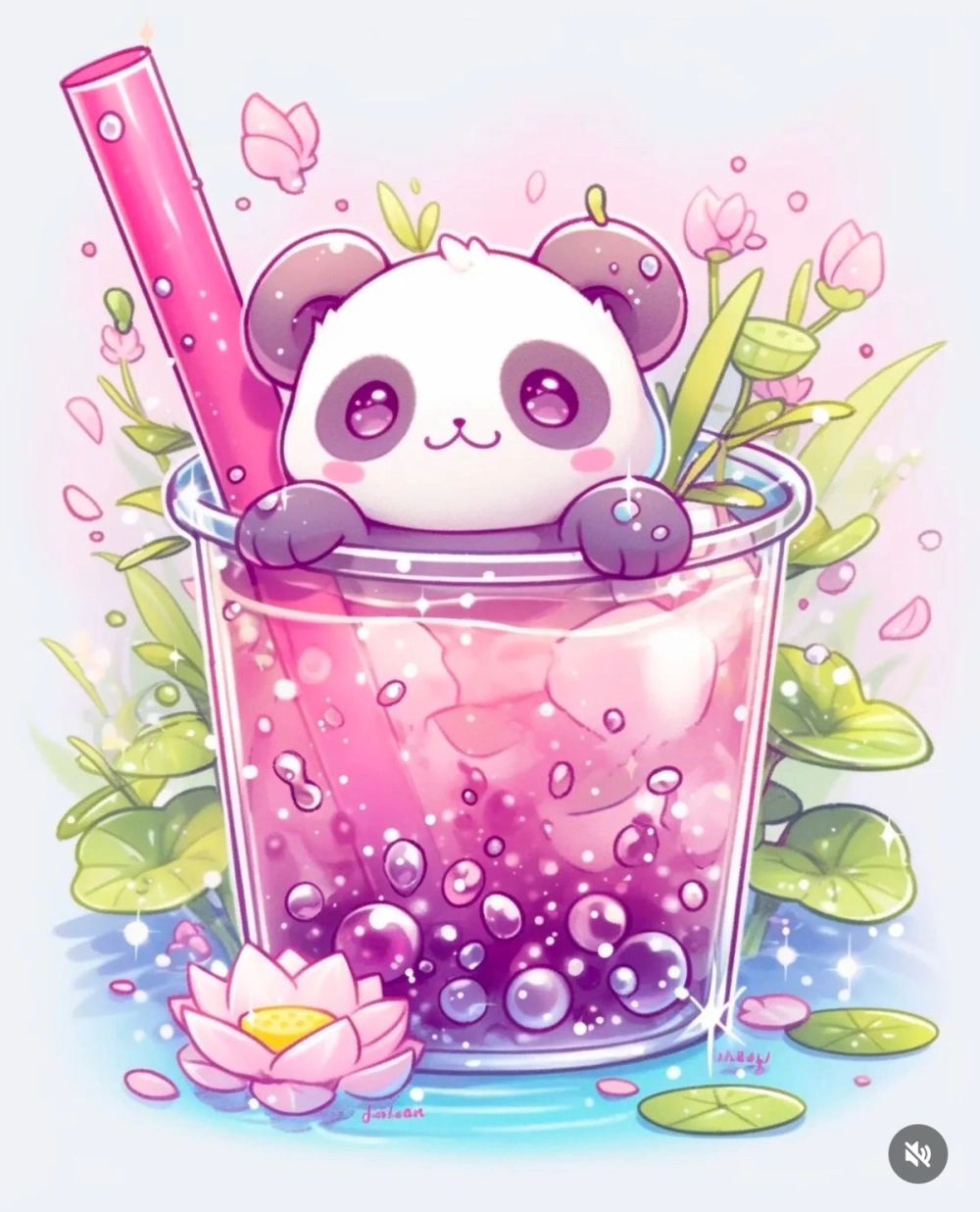ảnh chibi đồ uống 6