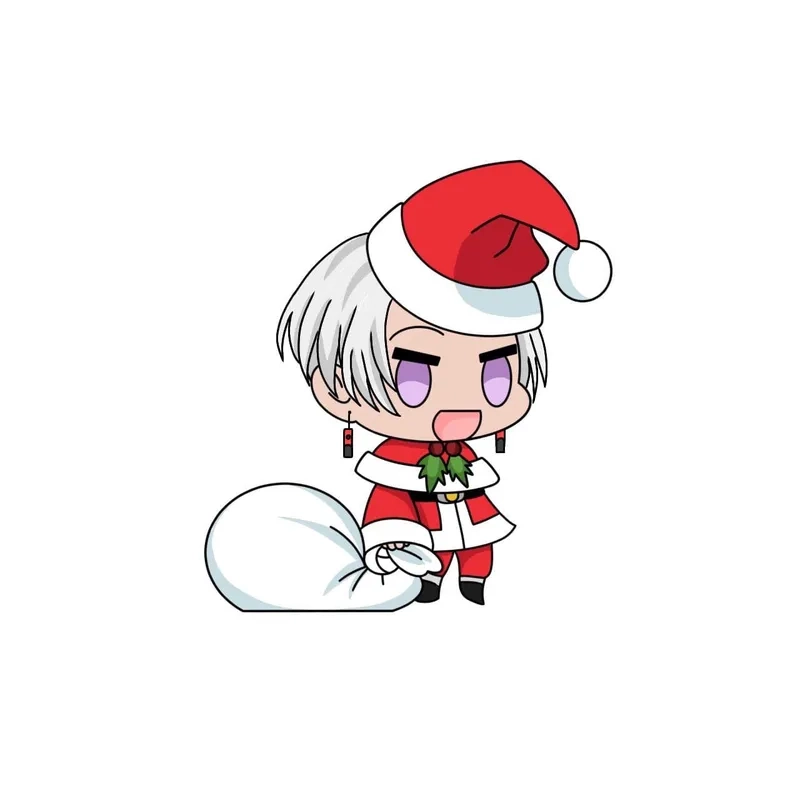 ảnh chibi giáng sinh 13