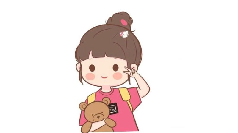 ảnh chibi nữ học sinh 6