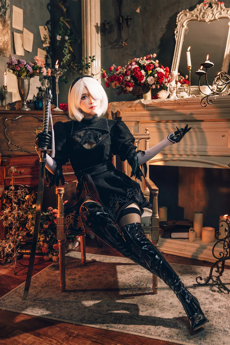 baby-LuLu cosplay 2B 1