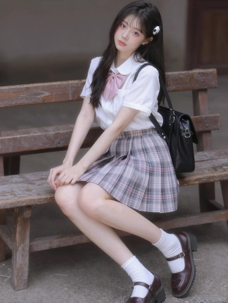 gái xinh mặc váy 3