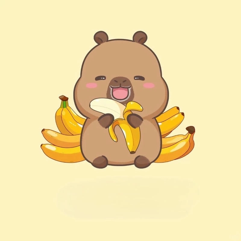 hình ảnh capybara chibi 7