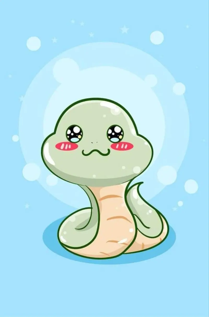 rắn chibi 3