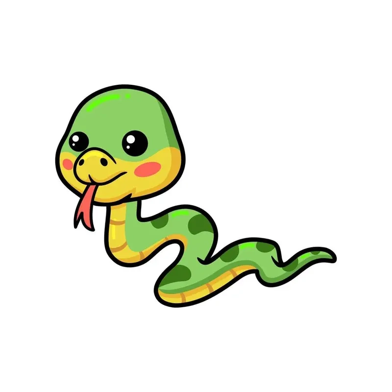 rắn chibi 18
