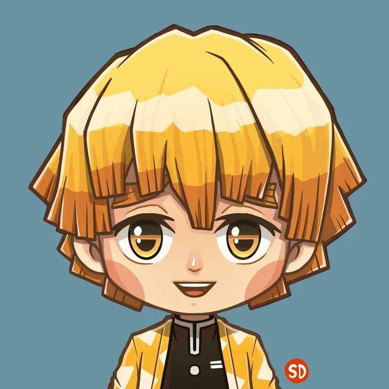 thanh gươm diệt quỷ chibi 8