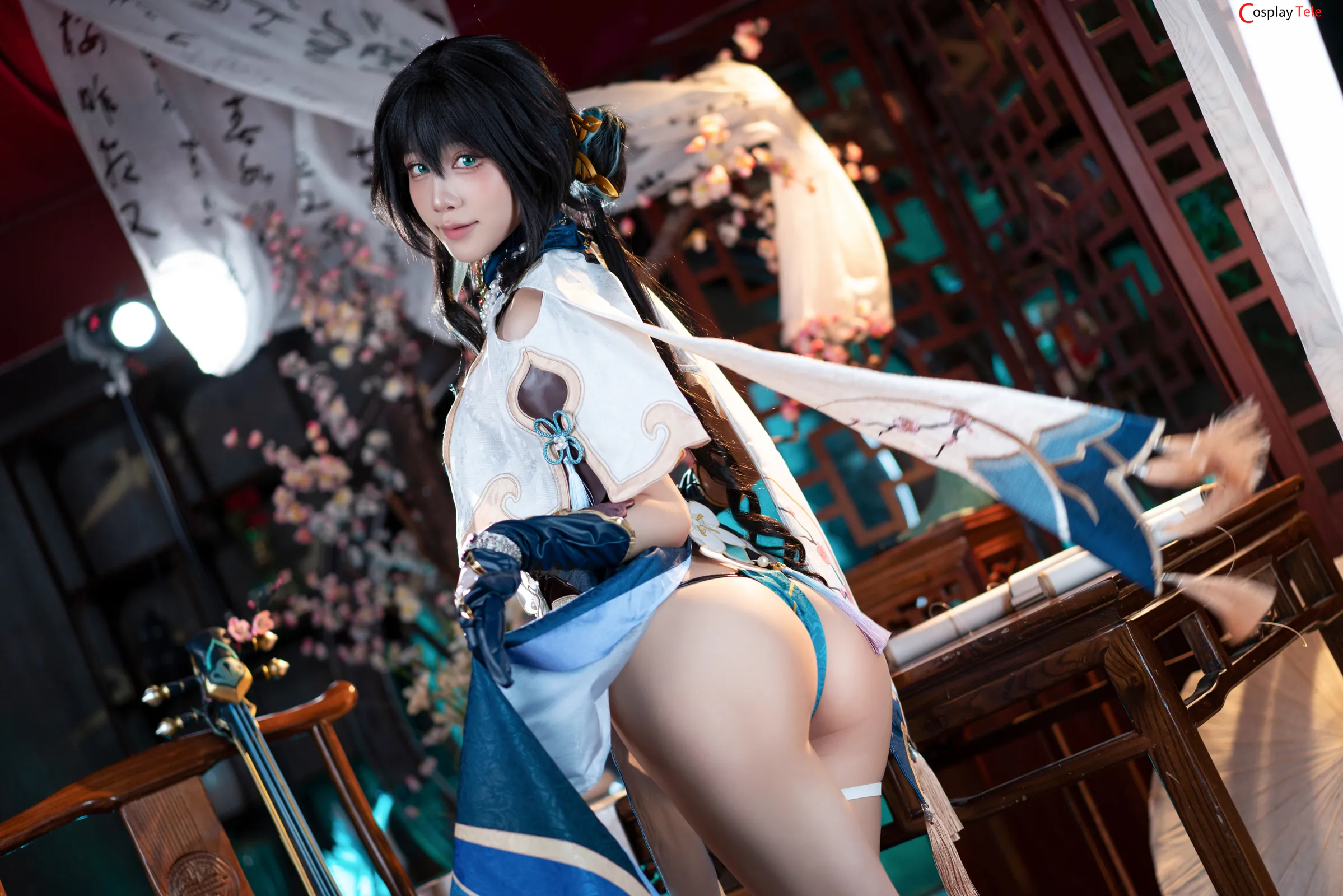 Aqua cosplay Ruan Mei 4