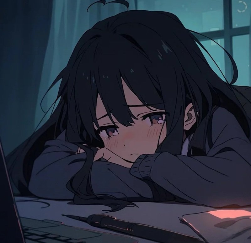 anh anime buon nu 1